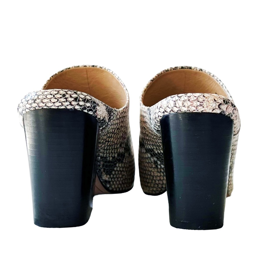 Able Rojas Snake/Python Heeled Mule | 8.5 - image 6